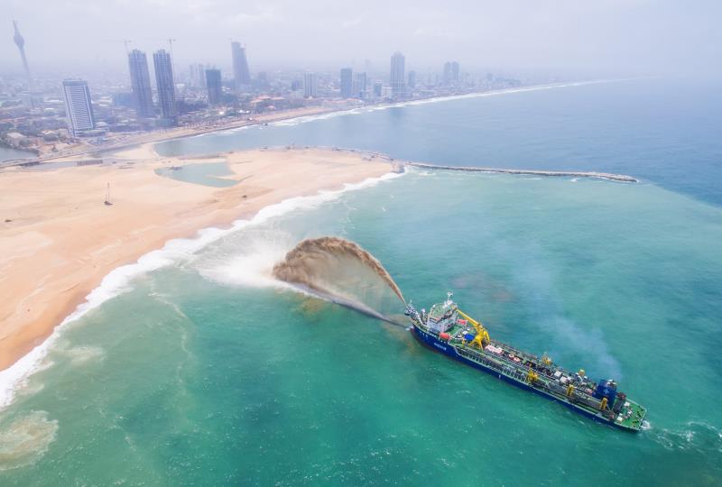 中交上航局斯里兰卡科伦坡港口城一期工程正式开工 - 重大工程 - 新闻聚焦 - 中国疏浚协会